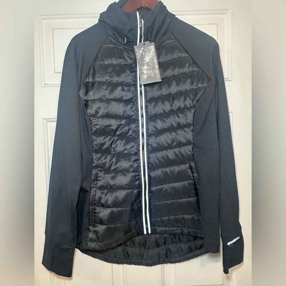 Kyodan‎ Outdoor Girls Hooded Black Jacket Size L NWT.